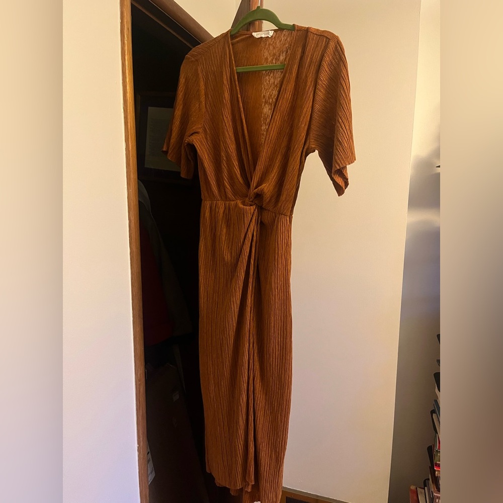 All in Favor Brown Dress - Picture 2 of 2